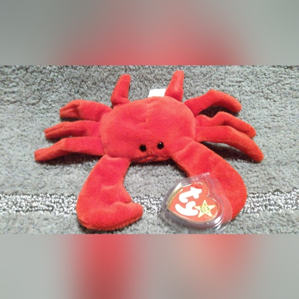 4/3 Digger The Crab Beanie Baby NWMT